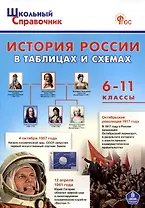 ШСп История России в таблицах и схемах. 6-11 кл. НОВЫЙ ФГОС