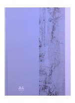 Книга для записей А4 160л кл. "Оттенки серого" тв.переплет, мат.ламинация