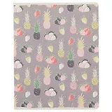 Тетрадь в клетку Academy Style, "Ягоды", 80 листов, в ассортименте