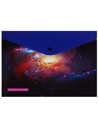 Папка -конверт «Space» А4 на кнопке