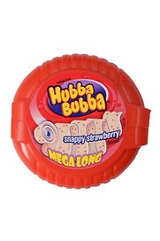 Жевательная резинка Hubba Bubba лента Клубника, 56г