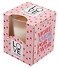 Свеча ароматическая в стакане Love candle Rosa (120г) (коробка) - 1