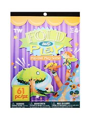 Альбом д/творч. Fold and Play Волшебное дерево (1079597) (6 л.) (61 дет.) (1 стр. накл.) (4+)