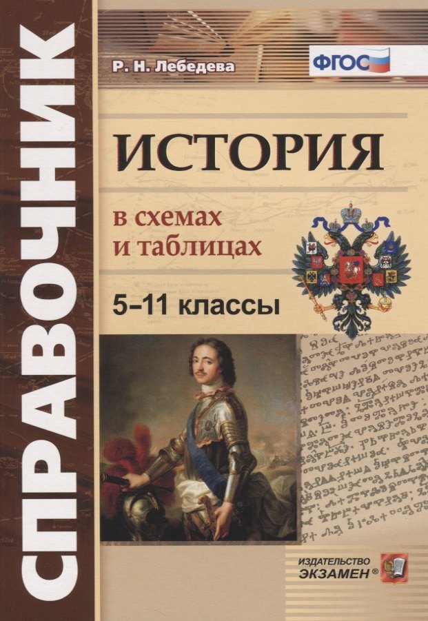 

История в схемах и таблицах. 5-11 классы. Справочник
