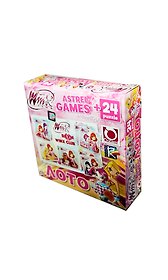 Игра. Astrel/Астрель, Winx, Лото + паззл , 24 элемента