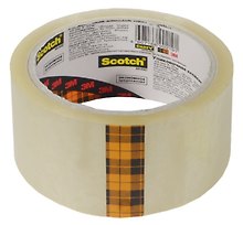 Лента клейкая прозрачная, 48 мм х 50 м, Scotch 3M