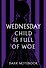 Книга для записей А5 48 листов "Wednesday child is full of woe. Dark notebook" - 0