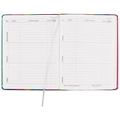 Дневник школьный GoodMark, Rainbow with glitter - 1