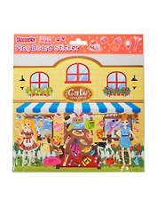 Наклейка декоративная игровой набор Кафе (225х240) (Наклей-ка) (упаковка)
