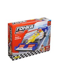 Конструктор AUSINI Гонка Формула чемп. Авто F1 №1MAX (26402) (159дет.) (син.) (коробка)