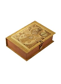 Коробка для подарков, Феникс, "Старые карты M"  (20*14*6см, картон), 36484