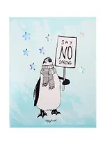 Тетрадь в клетку Listoff, "Пингвины", 48 листов, в ассортименте