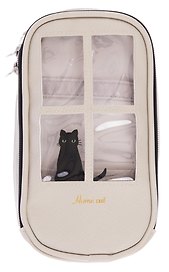 Пенал корпусный «The cat in the window», 2 отделения