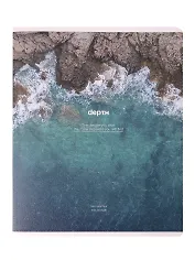 Тетрадь 48л кл. "Ocean", глубина, карт.обл., ламинация, скрепка