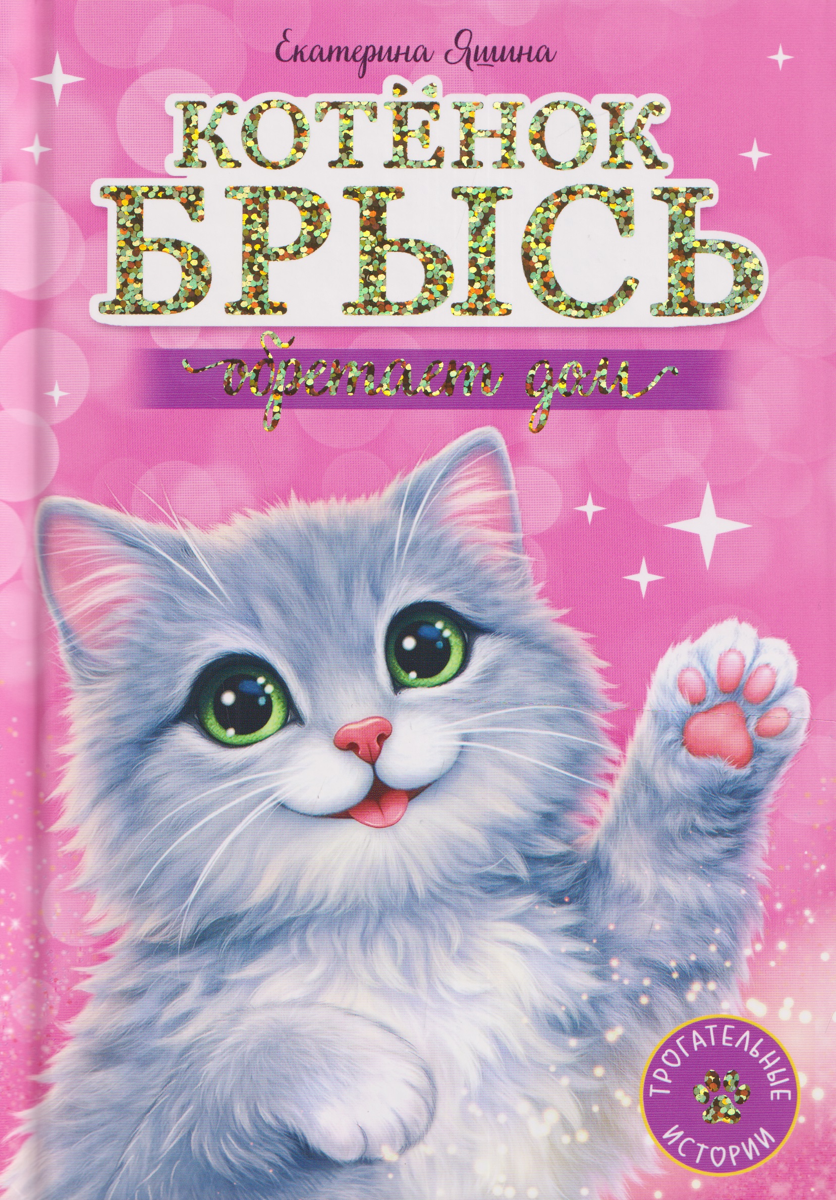 Обложка книги «Котёнок Брысь обретает дом»
