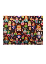 Альбом для рисования Unnika, "Яркие матрешки (орнамент)", А4, 40 листов, на евроспирали