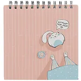 Скетчбук 170*170 40л "Mur-mur" 190г/м2, тв. обложка, спираль