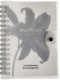 Ежедневник дат. 2027г. А5 160л 140*200 "Silence. Лилия", пластик.обл, полускр. спираль, шелкография, клапан на кнопке