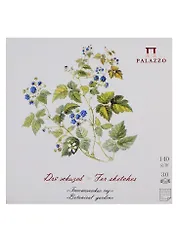 Планшет для эскизов "Ботанический сад" 150х150 (ежевика) 30 л.