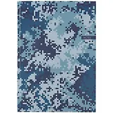 Книга для записей А4 100л кл. "Синий хаки" 7БЦ, глянц.ламинация