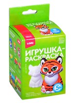 Набор для творчества. 3D Art  Игрушка-раскраска Тигр