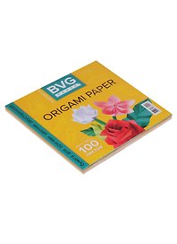 Бумага для оригами 21*21см., BVG , 10 цветов