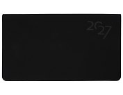 Планинг дат. 2027г. 64л "Soft Touch" черный, иск.кожа, интегр.переплет, тонир.блок, скругл.углы, ляссе, инд.уп