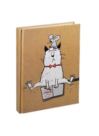 Записная книжка А6 80л "Умная мышь. Даменцева" 7БЦ, гл.ламинация, Премьера