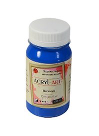 Краска акриловая "Акрил-Арт" церулеум,100мл,банка, Таир