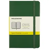 Записная книжка Moleskin Classic Pocket, твёрдая обложка, зелёная, 96 листов, А6