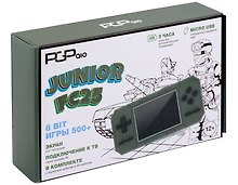 Игровая приставка «PGP AIO Junior FC25», модель FC25b, зелёная