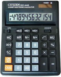 Калькулятор 12-разрядный настольный, SDC-444S, Citizen