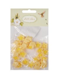Цветы жасмина (B884)  в пакете,  25 шт, экрю (11-08631-44)