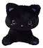 Мягкая игрушка Котик сидит (черный) (20см) (12-0960-202507-T1) - 1