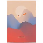 Записная книжка А6+ 64л тчк. "Adventure" интегр.переплет, ламинация soft-touch