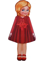 Книжка-Кукла Блондинка