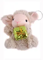 Игрушка мягкая-брелок "Символ 2015" 8см CZZMY-79