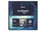 UniPaint Pack Картины по номерам 6 сюжетов "Милые котики"  (24 цвета) (20x20 см)