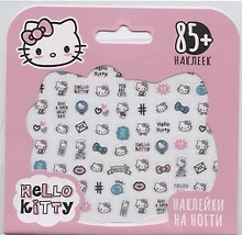 Большие наклейки для ногтей Хеллоу Китти, 128х130