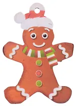 Елочное украшение Печенька (дерево) (7х9) (7772704)