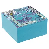 Блок-куб цветной, 8.5 х 8.5 х 4.5 см