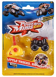 Машинка мини с запускным механизмом (510-1) (15х25х4 см) (ассорти) (Powerful Minis Cars) (блистер) (Junfa) (3+)