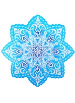 Плакат вырубной А4 "Снежинка"