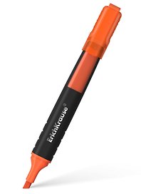 Текстовыделитель Erich Krause, Liquid H-30, оранжевый с жидкими чернилами