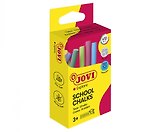 Мелки, JOVI, Classcolor, 10 штук, цветные, круглые, в картонной упаковке