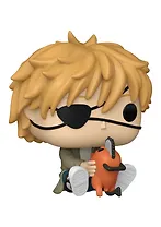 Фигурка Funko POP! Animation Chainsaw Man Denji with Pochita (1971) (Fun86484)