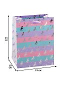 Пакет А5 23*18*10 "Glitter unicorn" жен., бум.мат.ламинат - 1