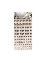 Стразы -кристаллы средняя упаковка (1461-5F/2) (желтые квадраты)