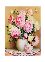 Алмазная мозаика Русская коллекция Бузин И. Букет, 30*40 см.