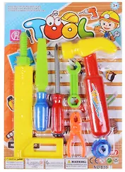 Набор инструментов , 8 предметов (блистер) (В593)